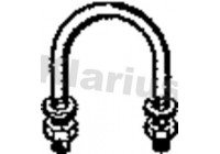 Exhaust clamp MERCEDES