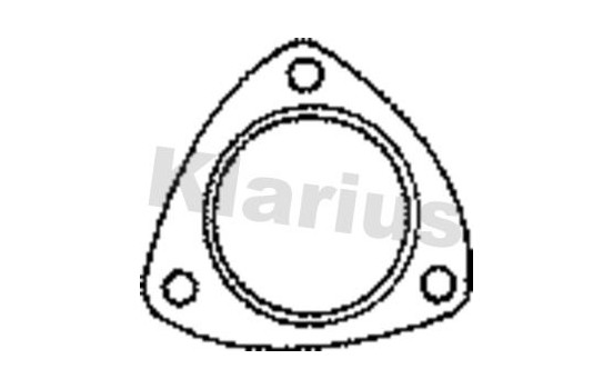 Exhaust gasket