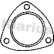 Exhaust gasket