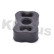Exhaust rubber