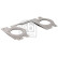 Gasket, exhaust bend, Thumbnail 2