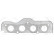 Gasket, exhaust manifold, Thumbnail 2