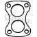 Gasket, exhaust pipe, Thumbnail 2