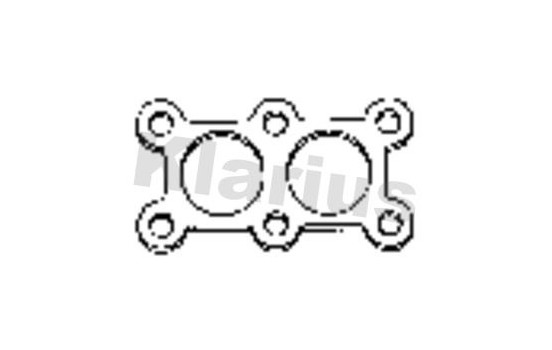 Gasket, exhaust pipe