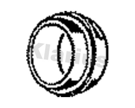 Gasket, exhaust pipe, Image 2