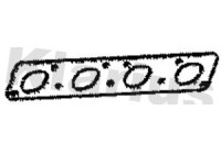 Gasket, exhaust pipe