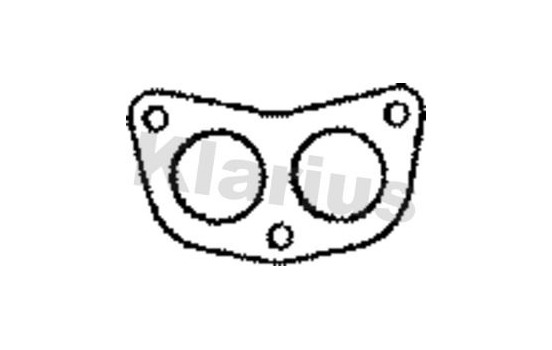 Gasket, exhaust pipe