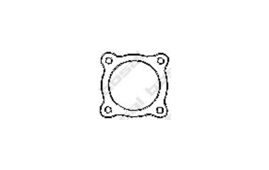 Gasket, exhaust pipe, Image 2