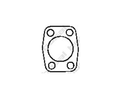 Gasket, exhaust pipe