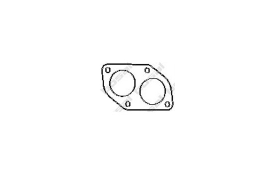 Gasket, exhaust pipe, Image 2