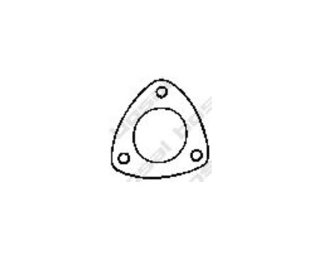 Gasket, exhaust pipe, Image 2
