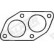 Gasket, exhaust pipe, Thumbnail 2