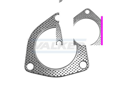 Gasket, exhaust pipe, Image 2