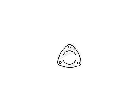 Gasket, exhaust pipe, Image 2