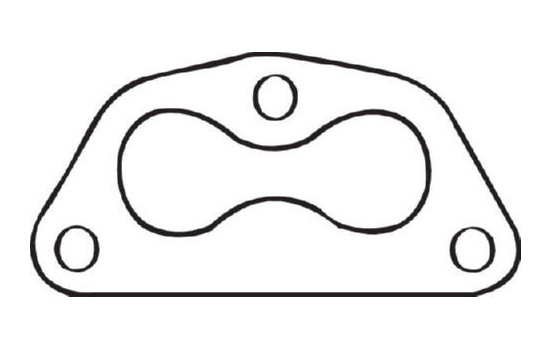 Gasket, exhaust pipe, Image 2