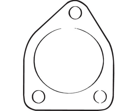 Gasket, exhaust pipe, Image 2