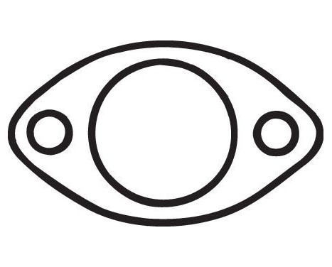 Gasket, exhaust pipe, Image 2