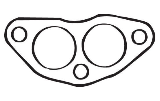 Gasket, exhaust pipe, Image 2