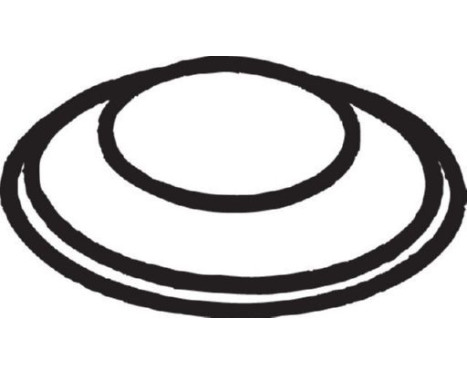 Gasket, exhaust pipe, Image 2