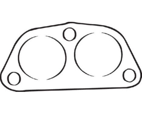 Gasket, exhaust pipe, Image 2