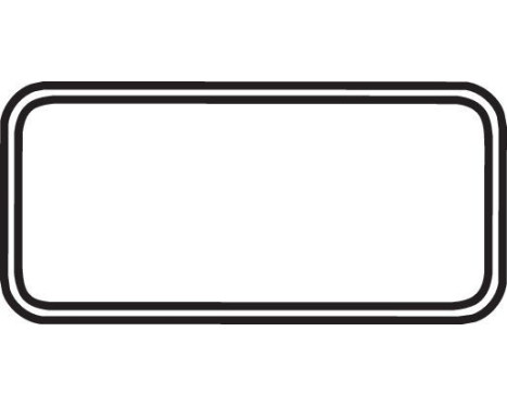 Gasket, exhaust pipe, Image 2