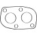 Gasket, exhaust pipe, Thumbnail 2