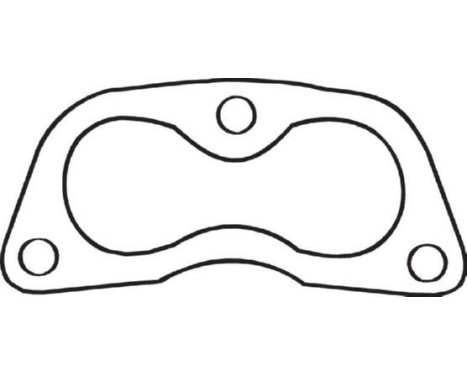 Gasket, exhaust pipe, Image 2