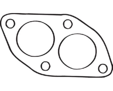 Gasket, exhaust pipe, Image 3