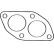 Gasket, exhaust pipe, Thumbnail 3