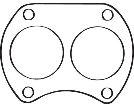 Gasket, exhaust pipe, Image 2