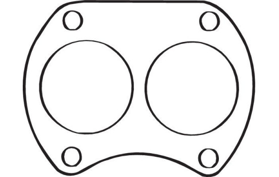 Gasket, exhaust pipe, Image 2