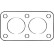 Gasket, exhaust pipe, Thumbnail 2