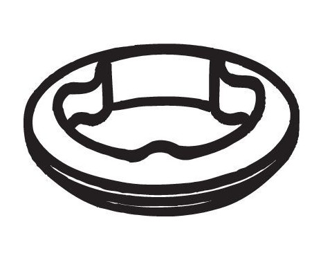 Gasket, exhaust pipe, Image 2