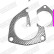Gasket, exhaust pipe, Thumbnail 3
