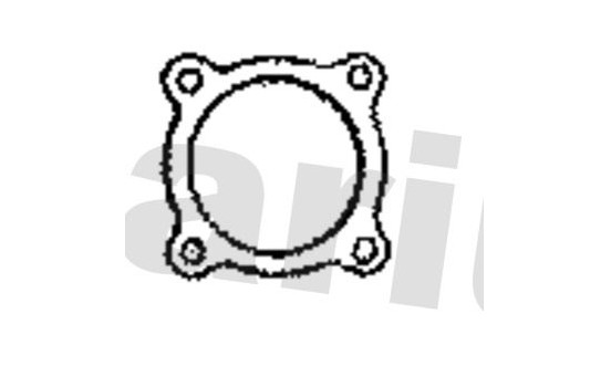 Gasket, exhaust pipe, Image 2