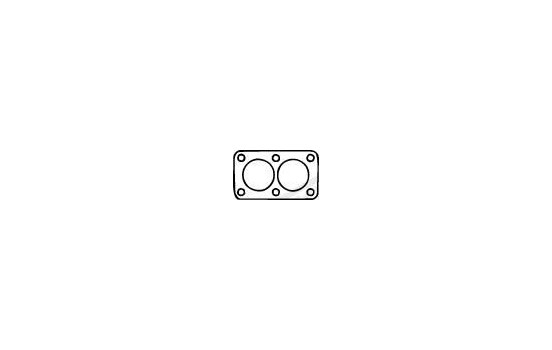 Gasket, exhaust pipe, Image 2
