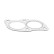 Gasket, exhaust pipe, Thumbnail 7