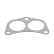 Gasket, exhaust pipe, Thumbnail 2