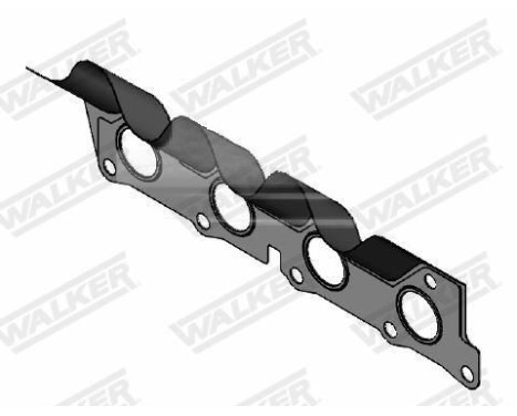 Gasket, exhaust pipe, Image 2