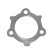 Gasket, exhaust pipe, Thumbnail 3
