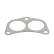 Gasket, exhaust pipe, Thumbnail 2