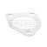Gasket, exhaust pipe, Thumbnail 5