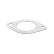 Gasket, exhaust pipe, Thumbnail 9