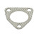 Gasket, exhaust pipe, Thumbnail 10
