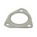 Gasket, exhaust pipe, Thumbnail 6