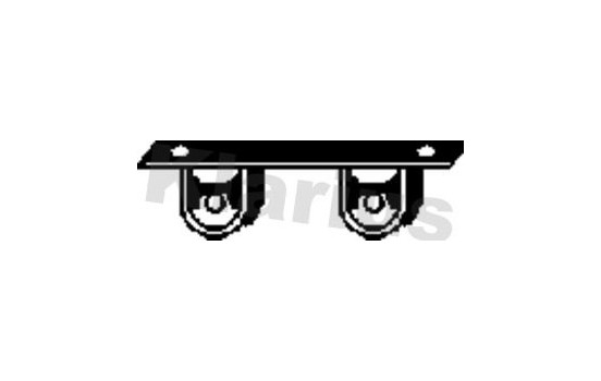 Holder, exhaust system, Image 2