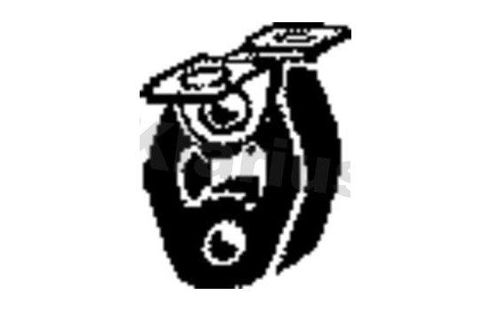 Holder, exhaust system