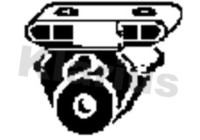 Holder, exhaust system