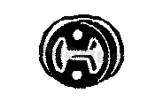 Holder, exhaust system