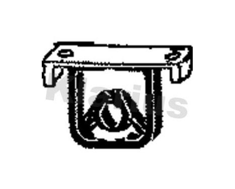 Holder, exhaust system